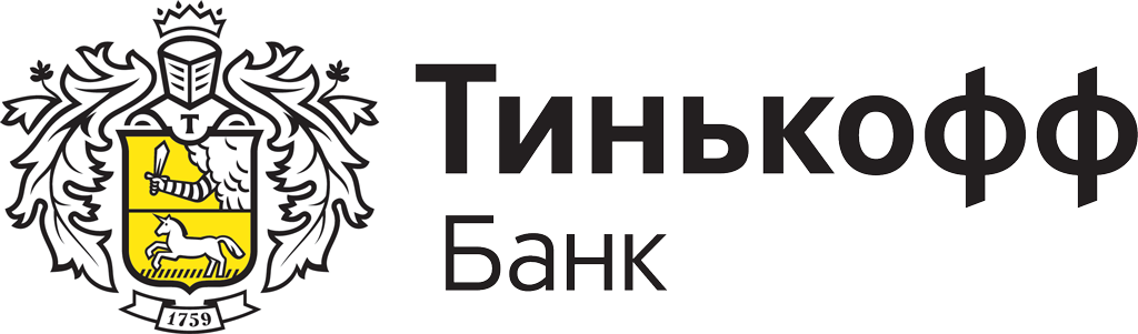 Логотип Тинькофф Банк / Банки и финансы / TopLogos.ru