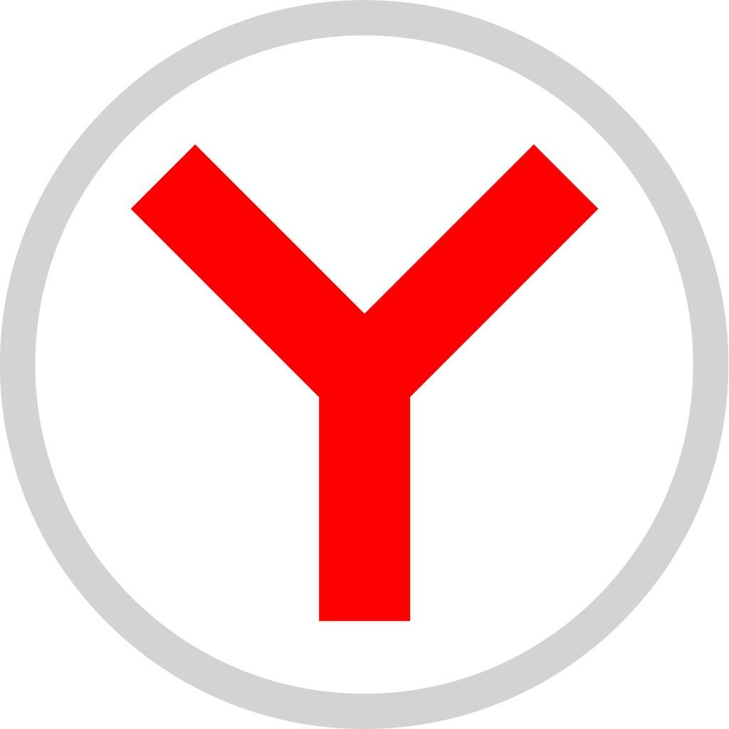 Логотип Yandex.Browser (Яндекс.Браузер) / Программы ...