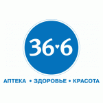 Логотип Аптека 36,6