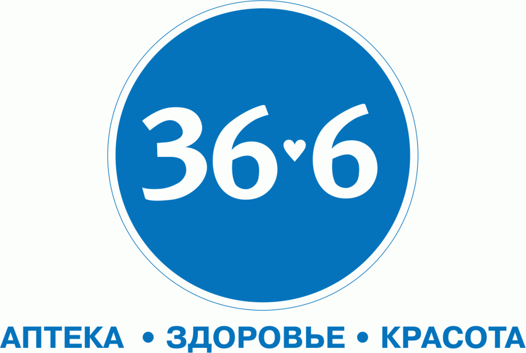 Логотип Аптека 36,6