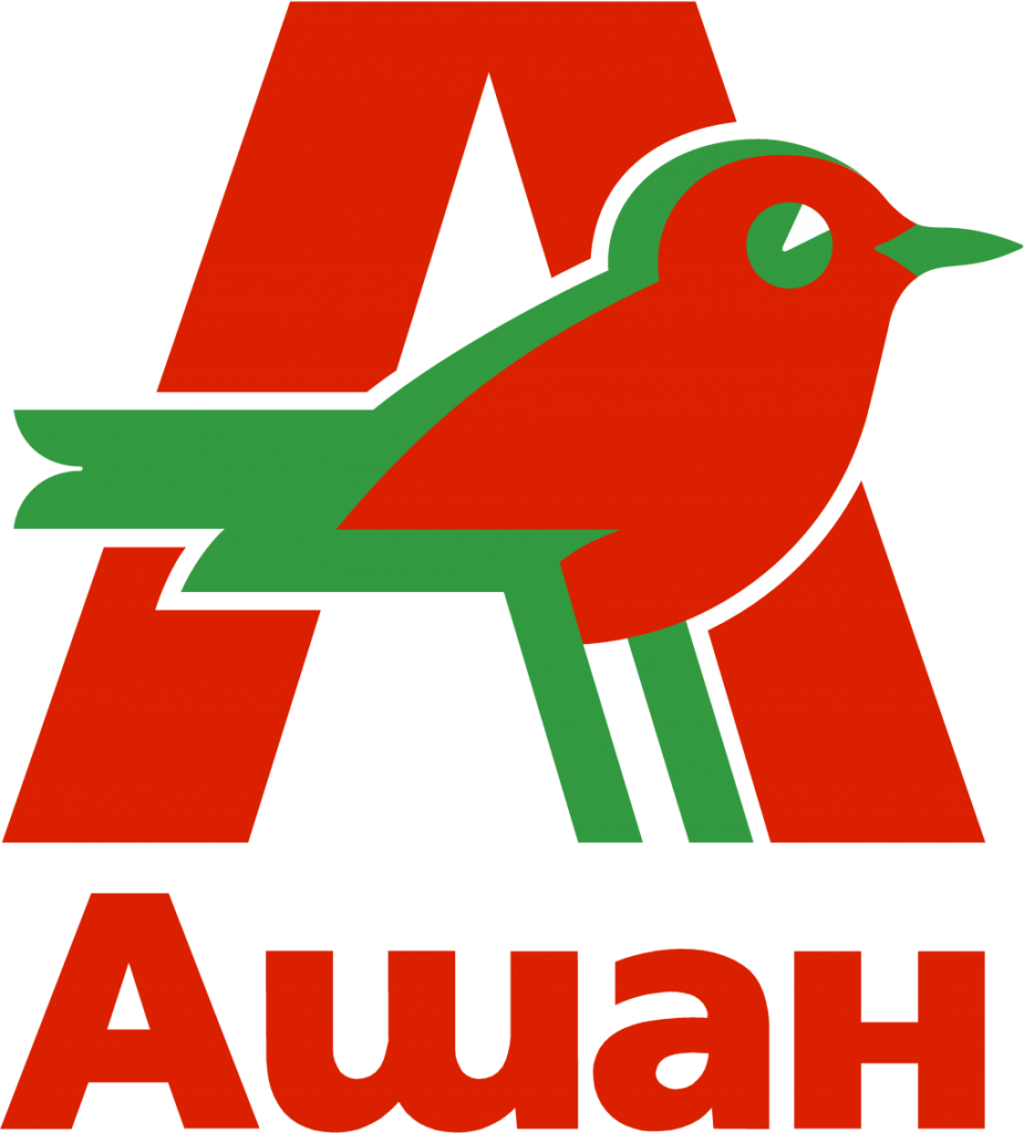 Логотип Ашан
