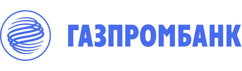 Логотип Газпромбанк