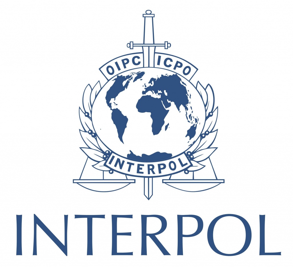 Логотип Interpol