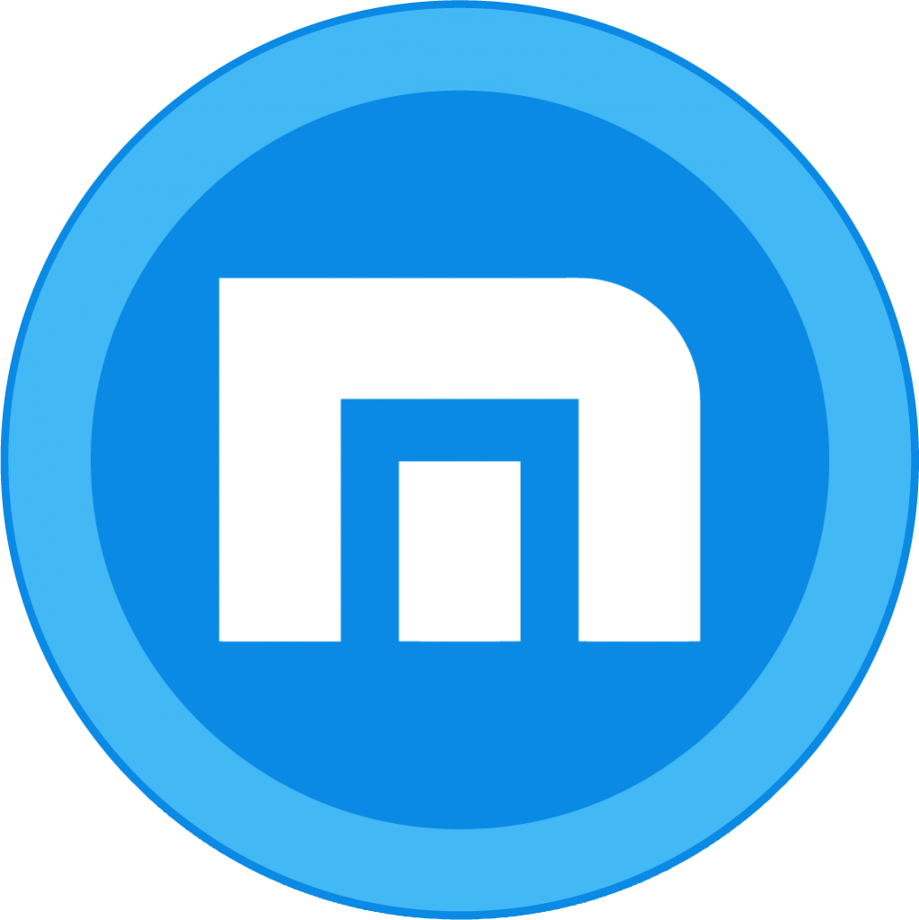 Логотип Maxthon