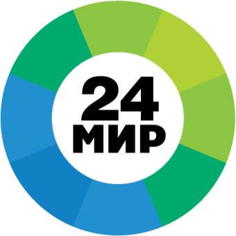 Логотип Мир 24