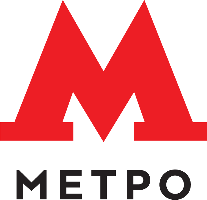 Логотип Метро