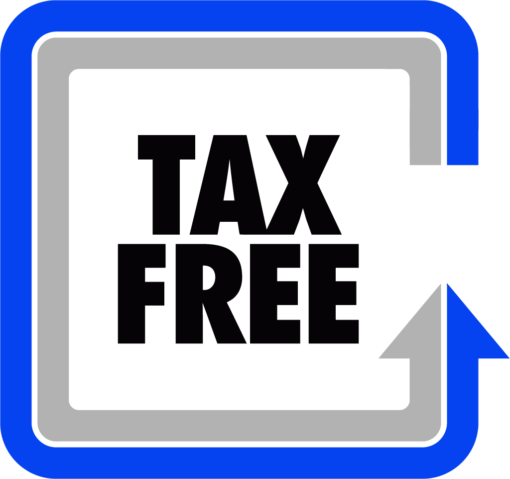 Логотип Tax free